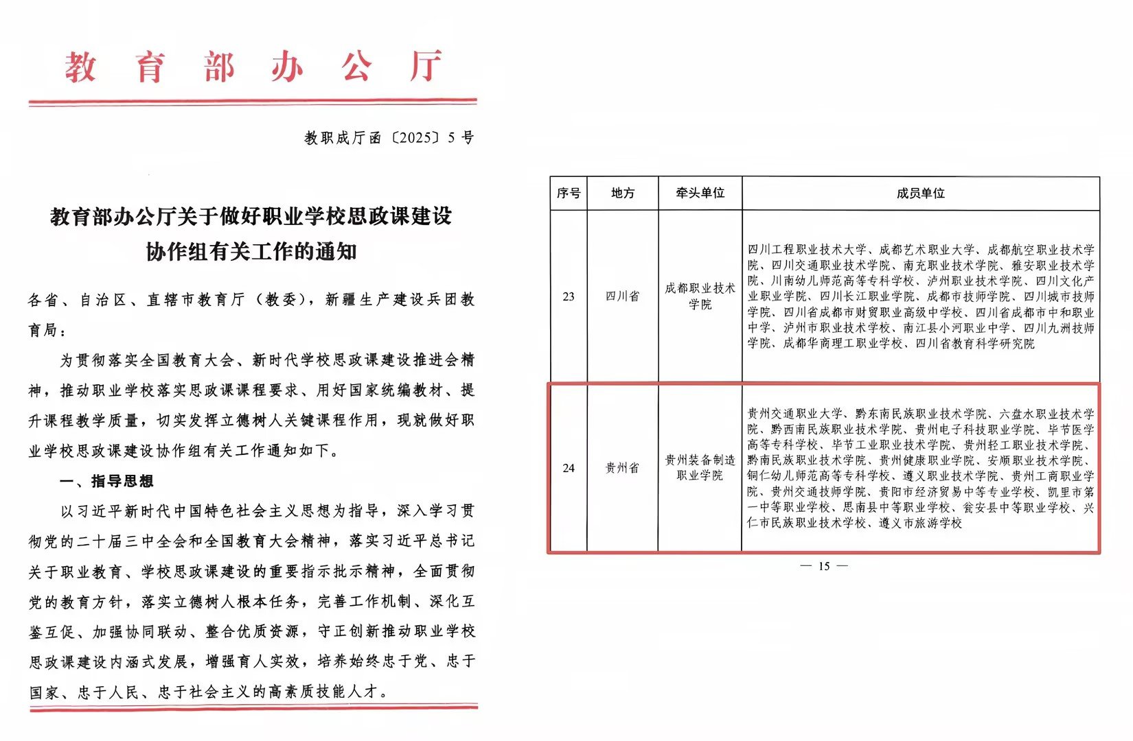 历经贵州省机械电子工业厅干部学校